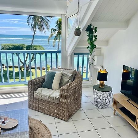 Ti Macloa - Appartement Les Pieds Dans L'Eau Sainte-Anne  Eksteriør bilde